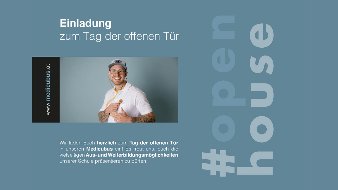 Tag der offenen Tür Medicubus November 2022